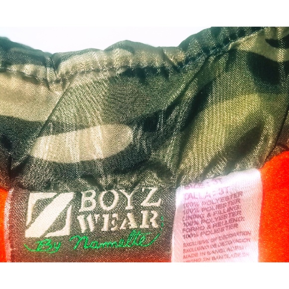 Size 3T Hunter Camouflage Zip Front Puffer Vest - Picture 3 of 3